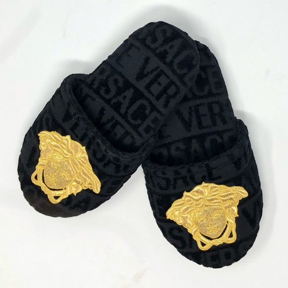 versace medusa slippers